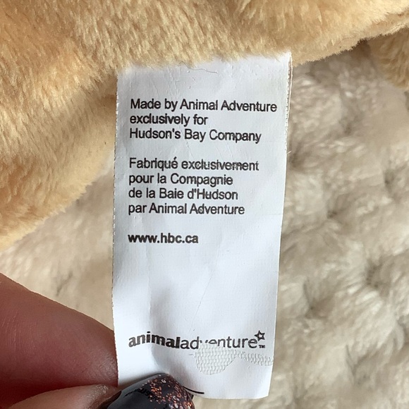 Hudson Bay Exclusive Animal Adventure Plush Lion Stuffed Animal Toy - Picture 7 of 10